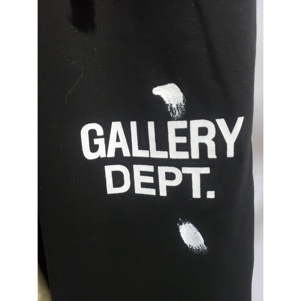 Gallery Dept. Painted Flare Sweat Pants Washed Black