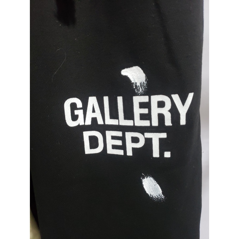 Gallery Dept. Painted Flare Sweat Pants Washed Black