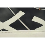 Zegna Tiziano Leather Mid-top Sneakers In Black and White