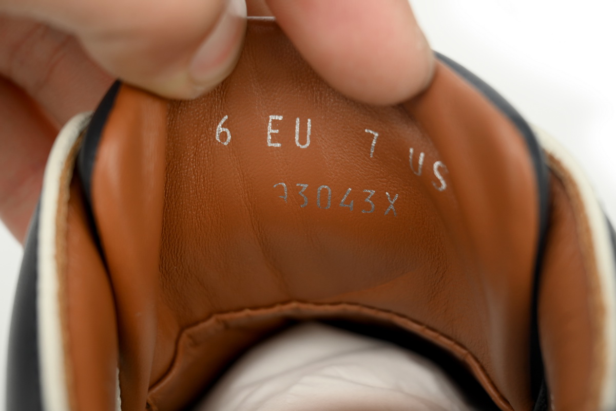 Zegna Tiziano Leather Mid-top Sneakers In Black and White