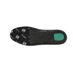 Zegna Tiziano Leather Mid-top Sneakers In Black and White