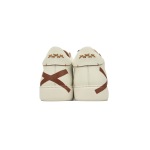 Zegna Tiziano Leather Mid-top Sneakers In Brown