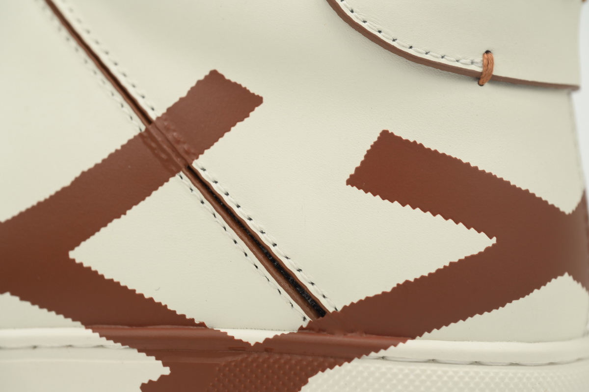 Zegna Tiziano Leather Mid-top Sneakers In Brown