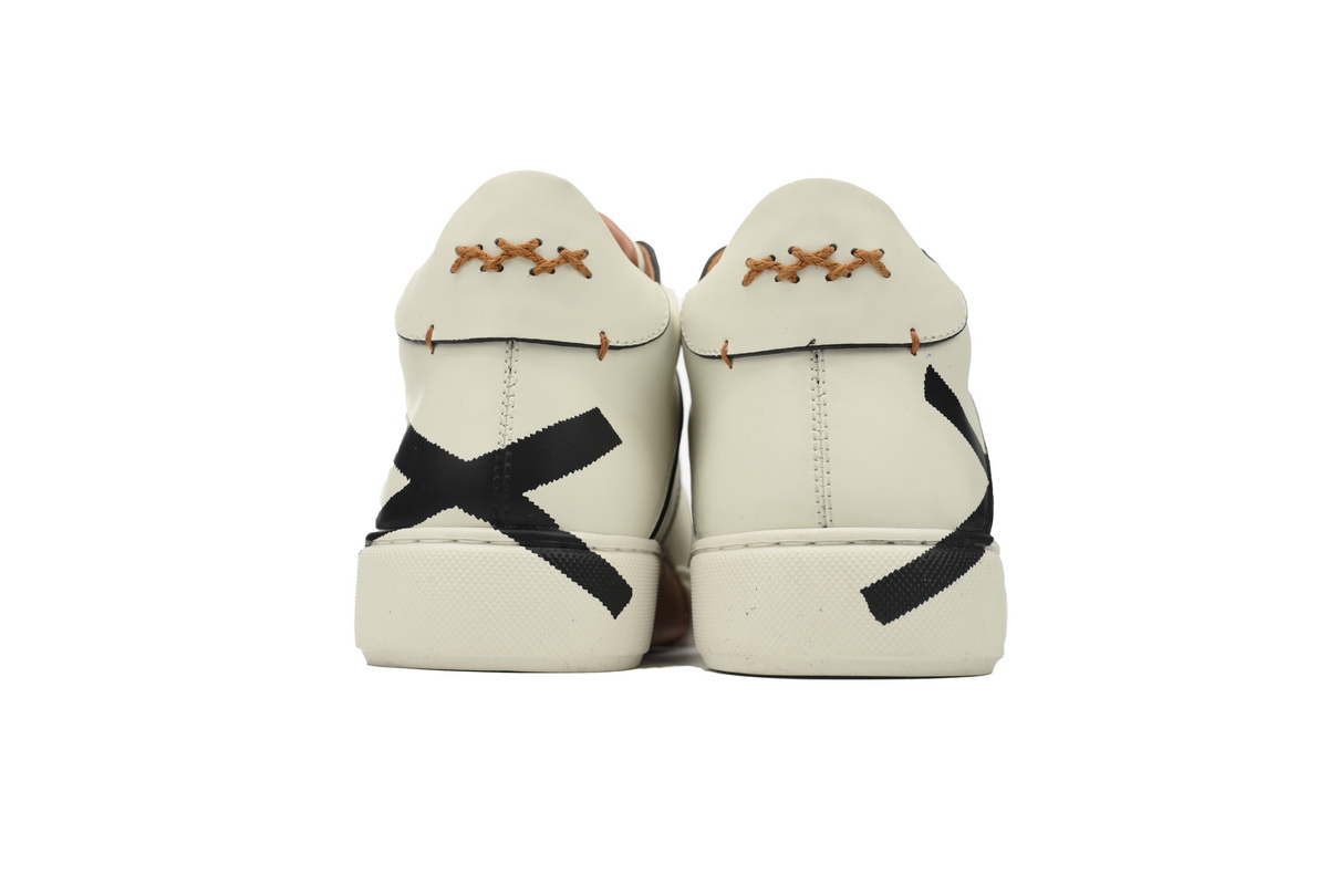 Zegna Tiziano Leather Mid-top Sneakers In White Black