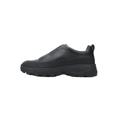 Zegna Triple Stitch™ Monte Luxury Casual Shoes Black 01