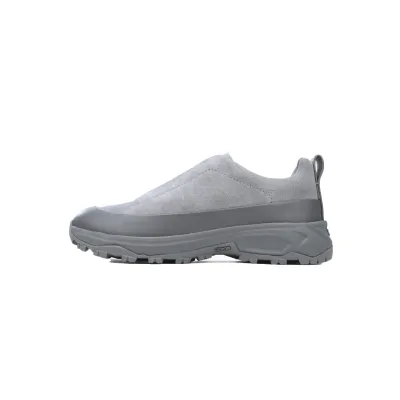 Zegna Triple Stitch™ Monte Luxury Casual Shoes Suede Gray 01