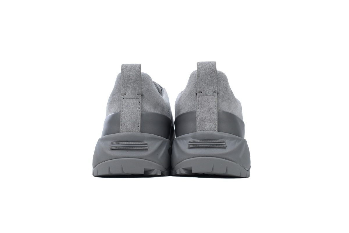 Zegna Triple Stitch™ Monte Luxury Casual Shoes Suede Gray