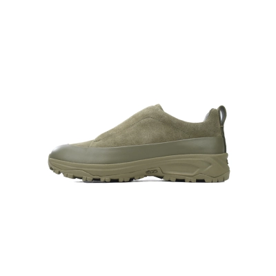 Zegna Triple Stitch™ Monte Luxury Casual Shoes Suede Green 01