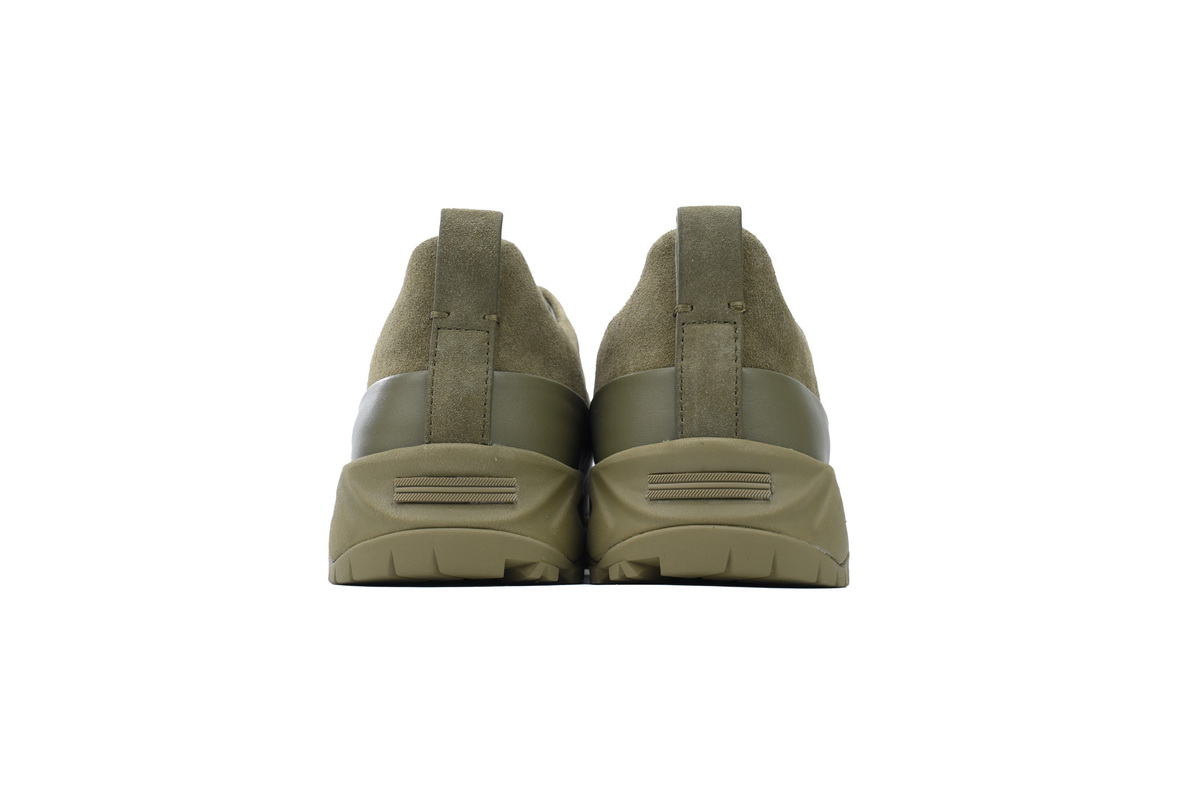 Zegna Triple Stitch™ Monte Luxury Casual Shoes Suede Green