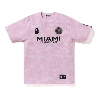 BAPE x Inter Miami CF Camo Tee Pink 01