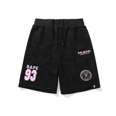 BAPE x Inter Miami CF Sweatshort Black 01