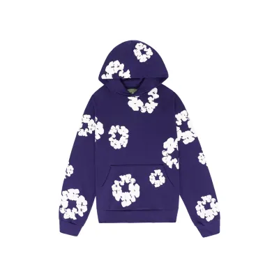 Denim Tears The Cotton Wreath Sweatshirt Purple 01
