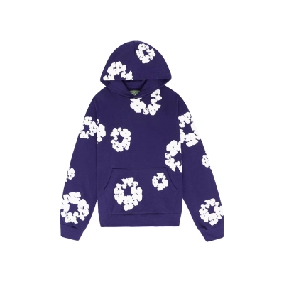 Denim Tears The Cotton Wreath Sweatshirt Purple Hoodie 01
