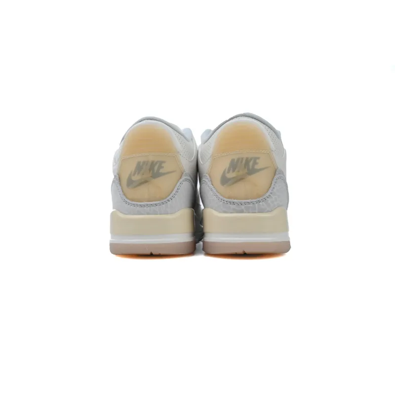 PK God Batch Air Jordan 3 Retro Craft Ivory FJ9479-100