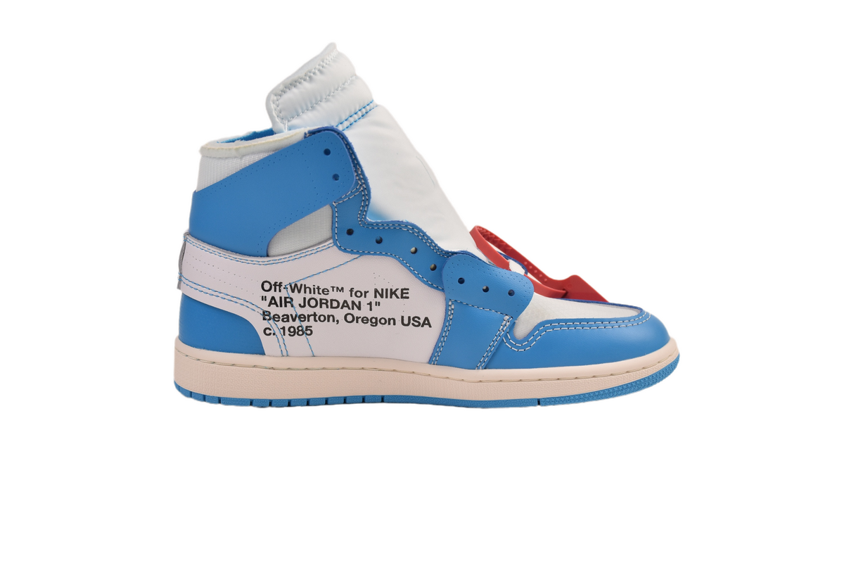 PK God Batch Nike Air Jordan 1 Retro High Off-White University Blue AQ0818-148