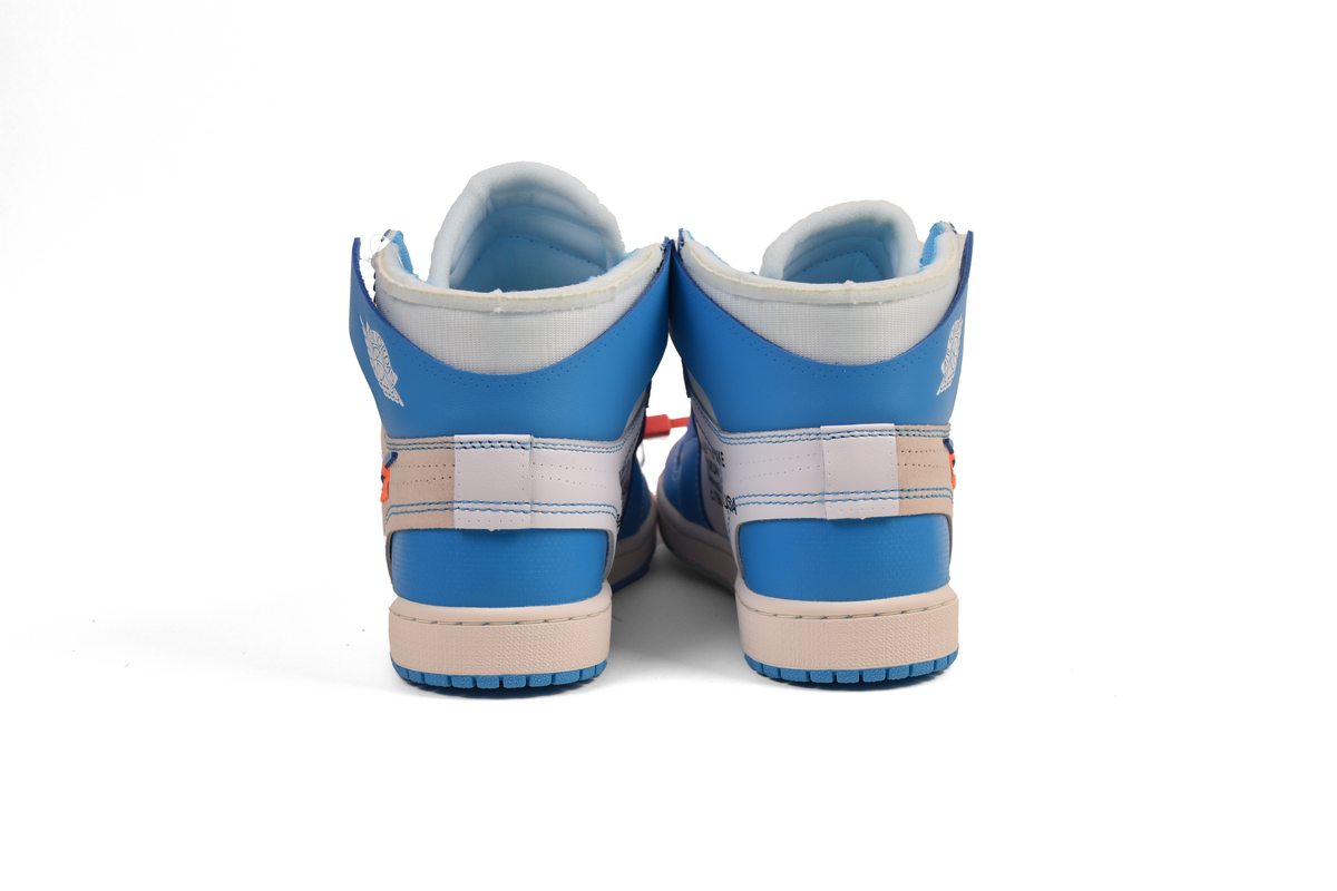 PK God Batch Nike Air Jordan 1 Retro High Off-White University Blue AQ0818-148