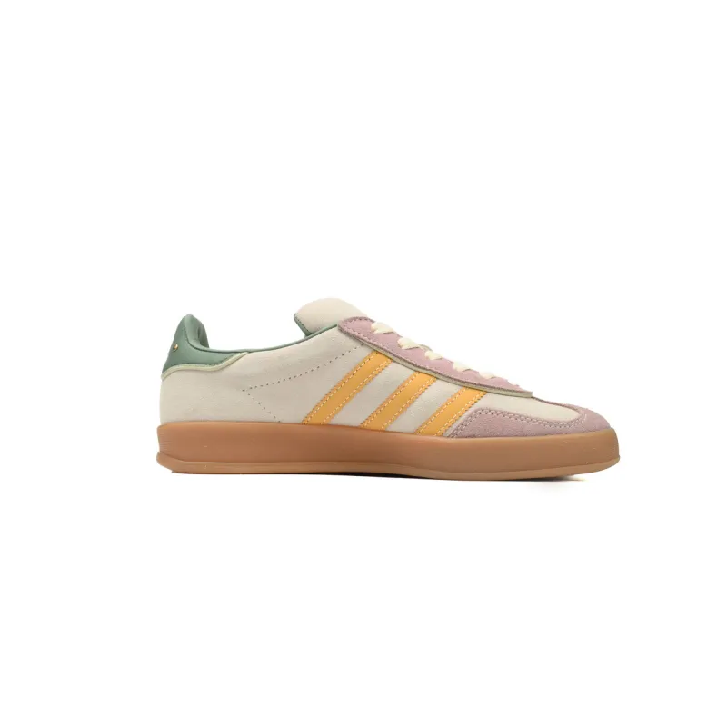 Adidas Gazelle Indoor Off White Preloved Yellow ID1007