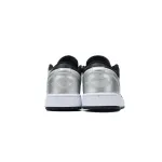 LJR Batch Air Jordan 1 Low Black Silver 553558-131