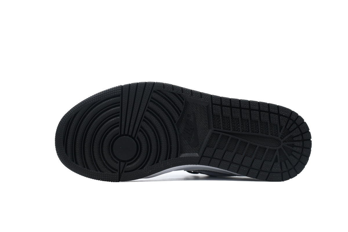 LJR Batch Air Jordan 1 Low Black Silver 553558-131