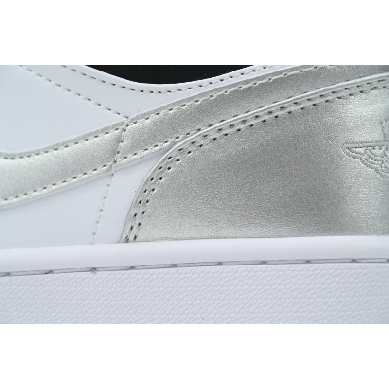 LJR Batch Air Jordan 1 Low Black Silver 553558-131