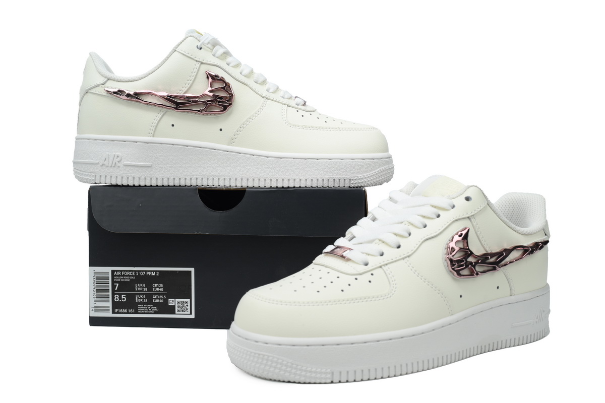 LJR Batch Nike Air Force 1 '07 LX 'Molten Metal Swoosh Pack Pink'  IF1686-161