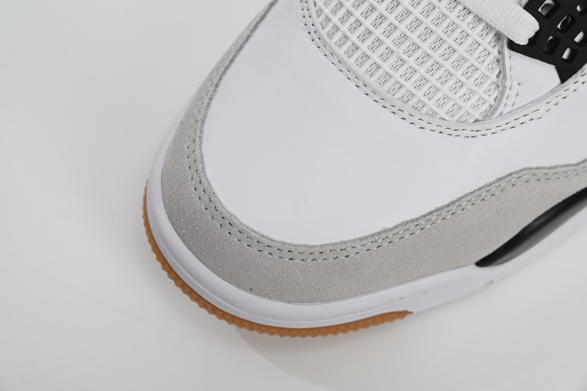 Pk God Batch Air Jordan 4 White Black DR5415-100