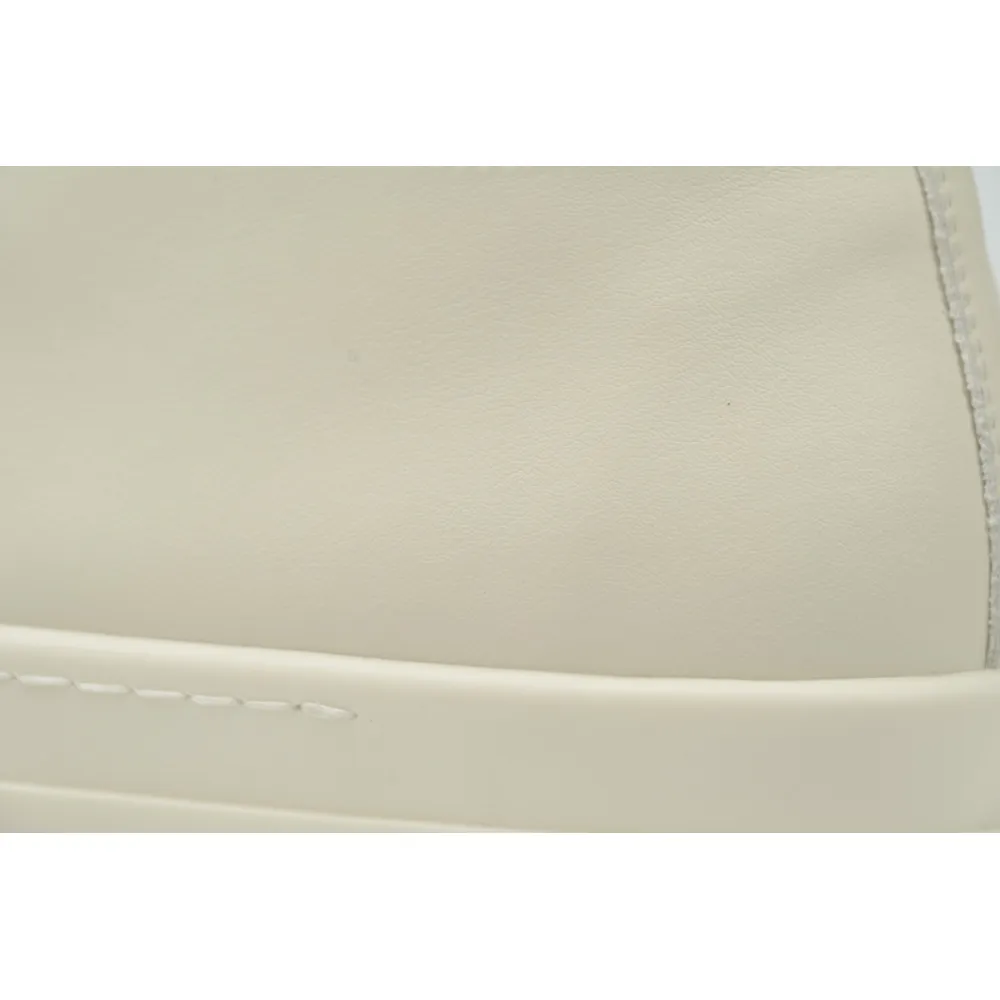 Rick Owens Watermelon Head Low-Top All White