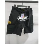 Corteiz Alcatraz Cargo Shorts Black
