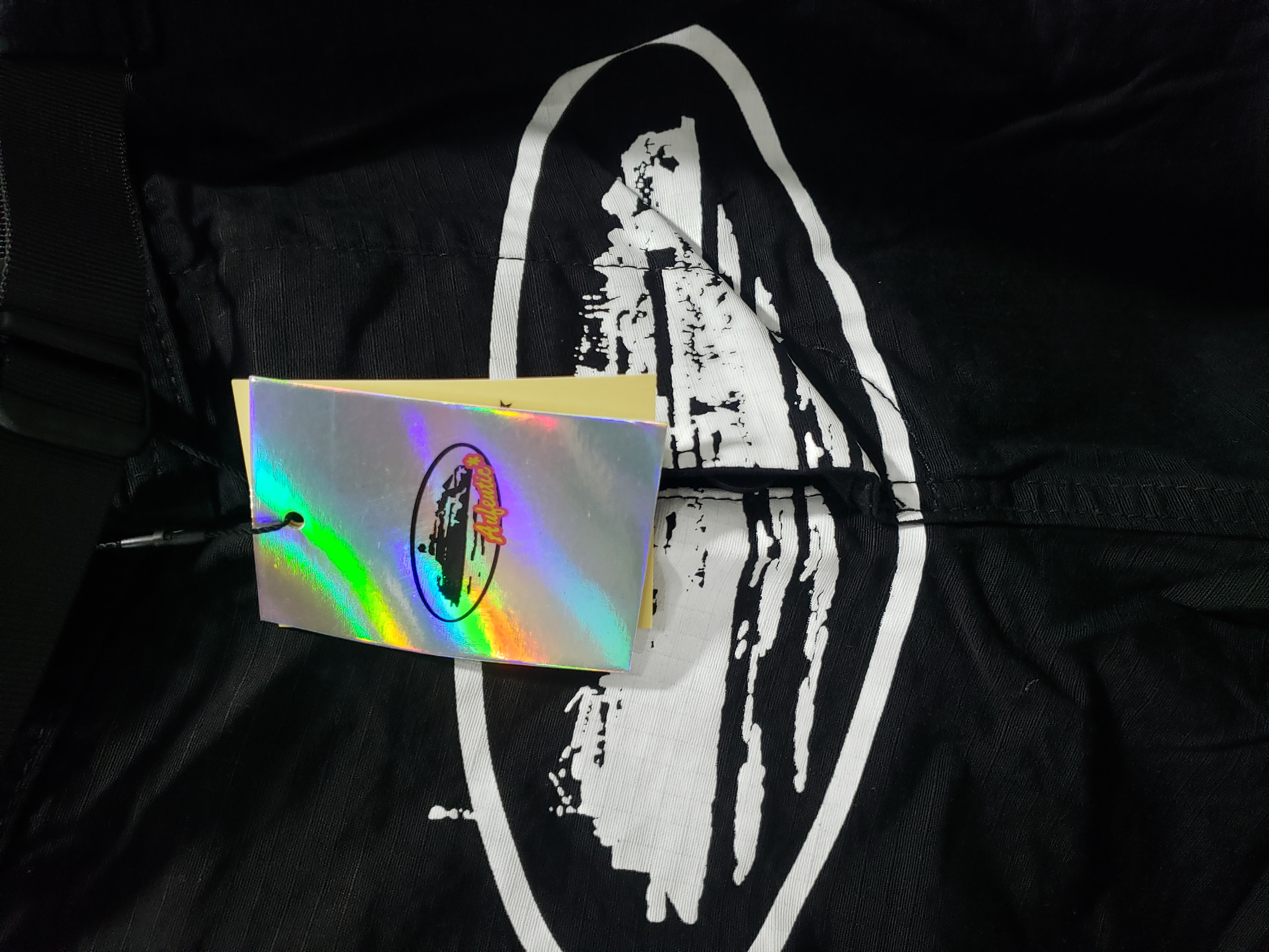 Corteiz Alcatraz Cargo Shorts Black