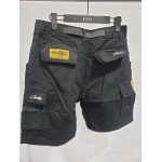 Corteiz Alcatraz Cargo Shorts Black