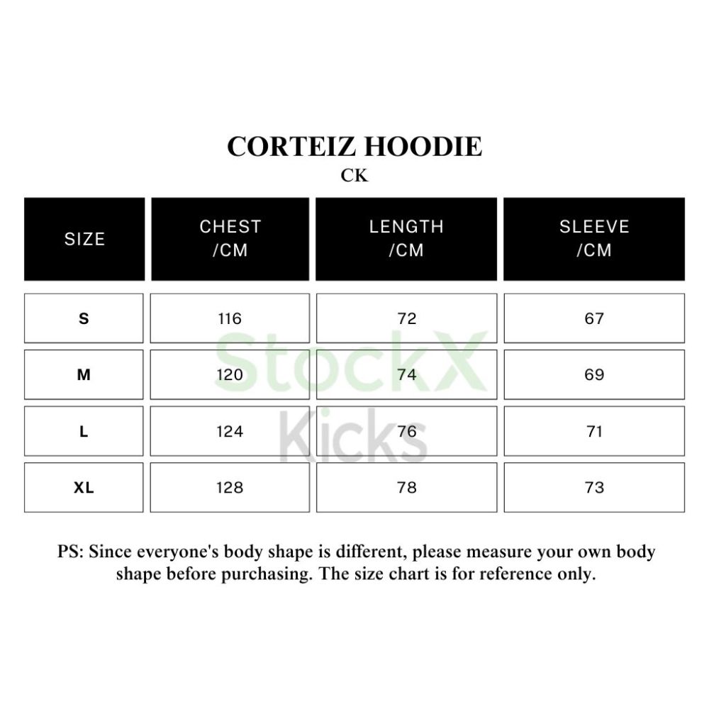Corteiz OG Alcatraz Hoodie Black FW22