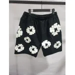 Denim Tears The Cotton Wreath Shorts Black