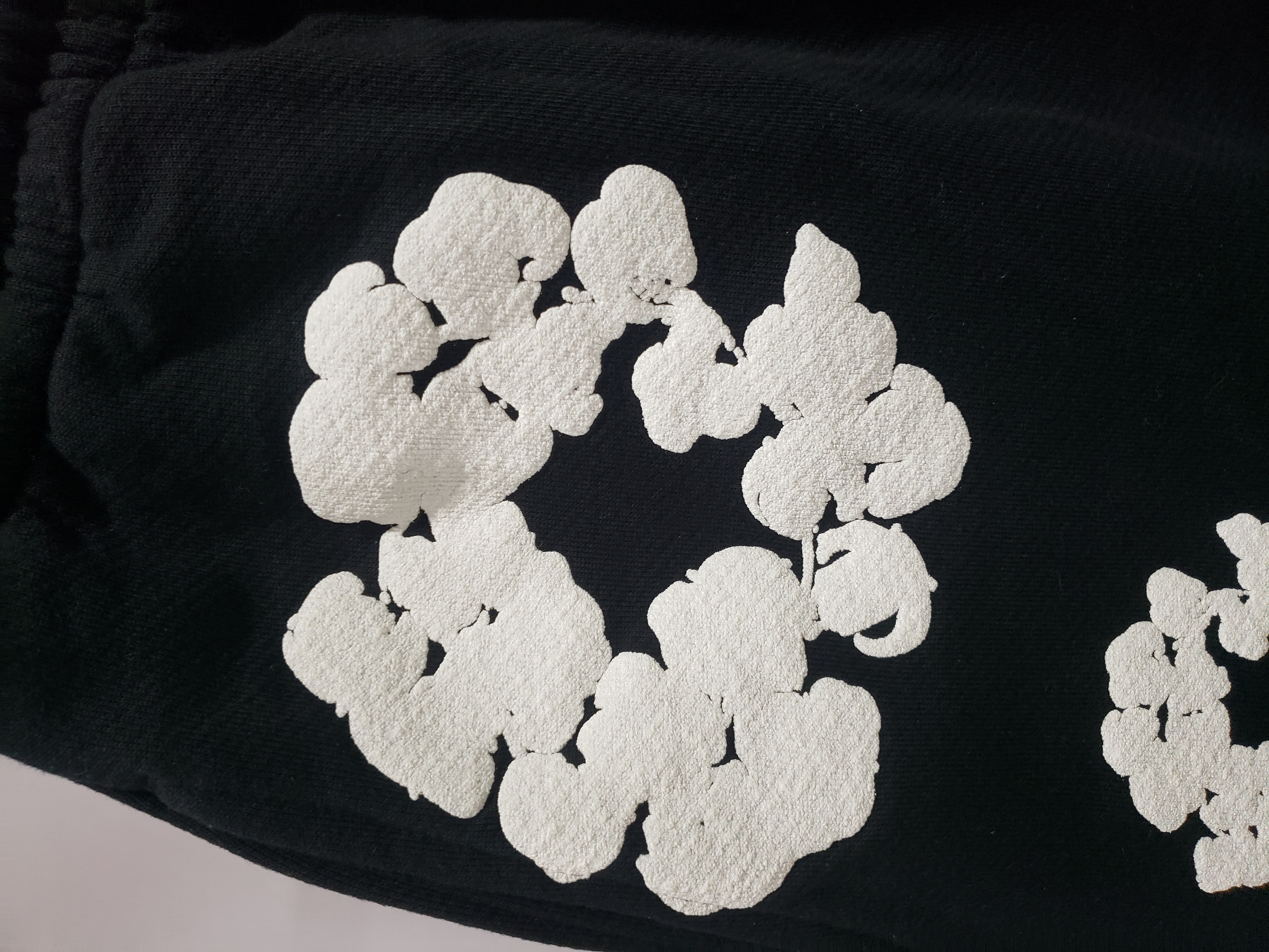 Denim Tears The Cotton Wreath Shorts Black