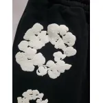 Denim Tears The Cotton Wreath Shorts Black