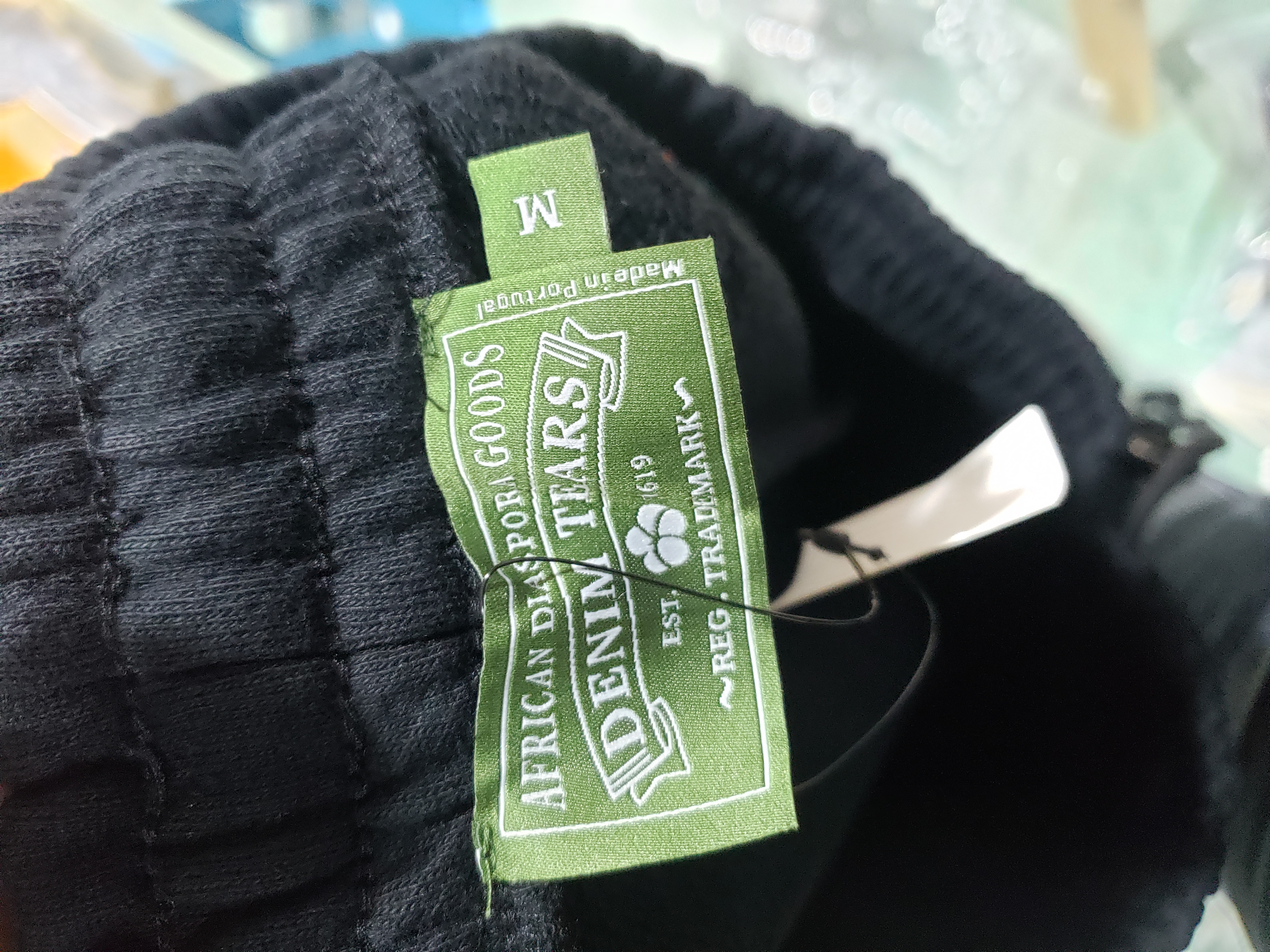 Denim Tears The Cotton Wreath Shorts Black