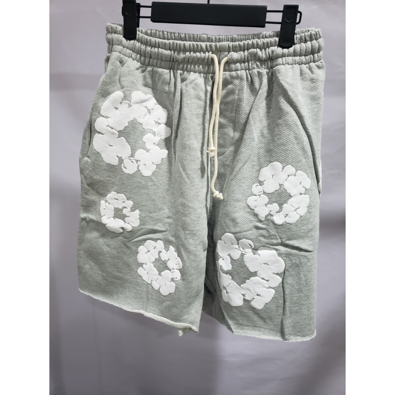 Denim Tears The Cotton Wreath Shorts Grey