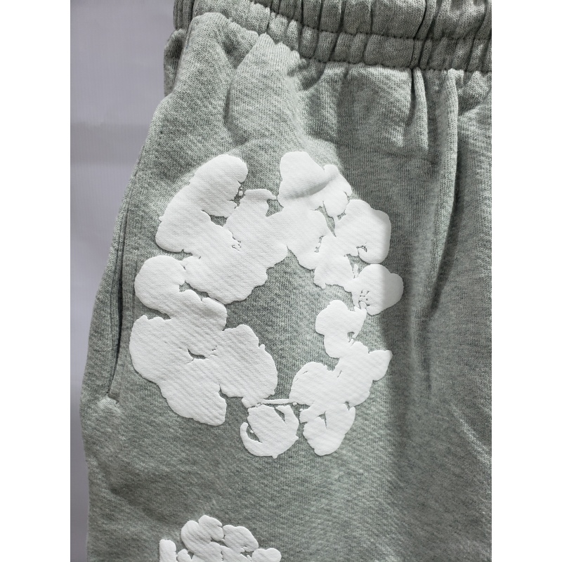 Denim Tears The Cotton Wreath Shorts Grey