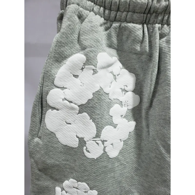 Denim Tears The Cotton Wreath Shorts Grey