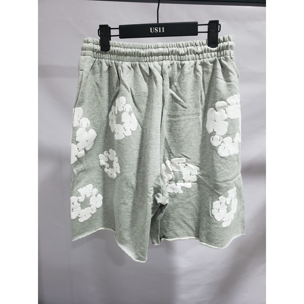 Denim Tears The Cotton Wreath Shorts Grey
