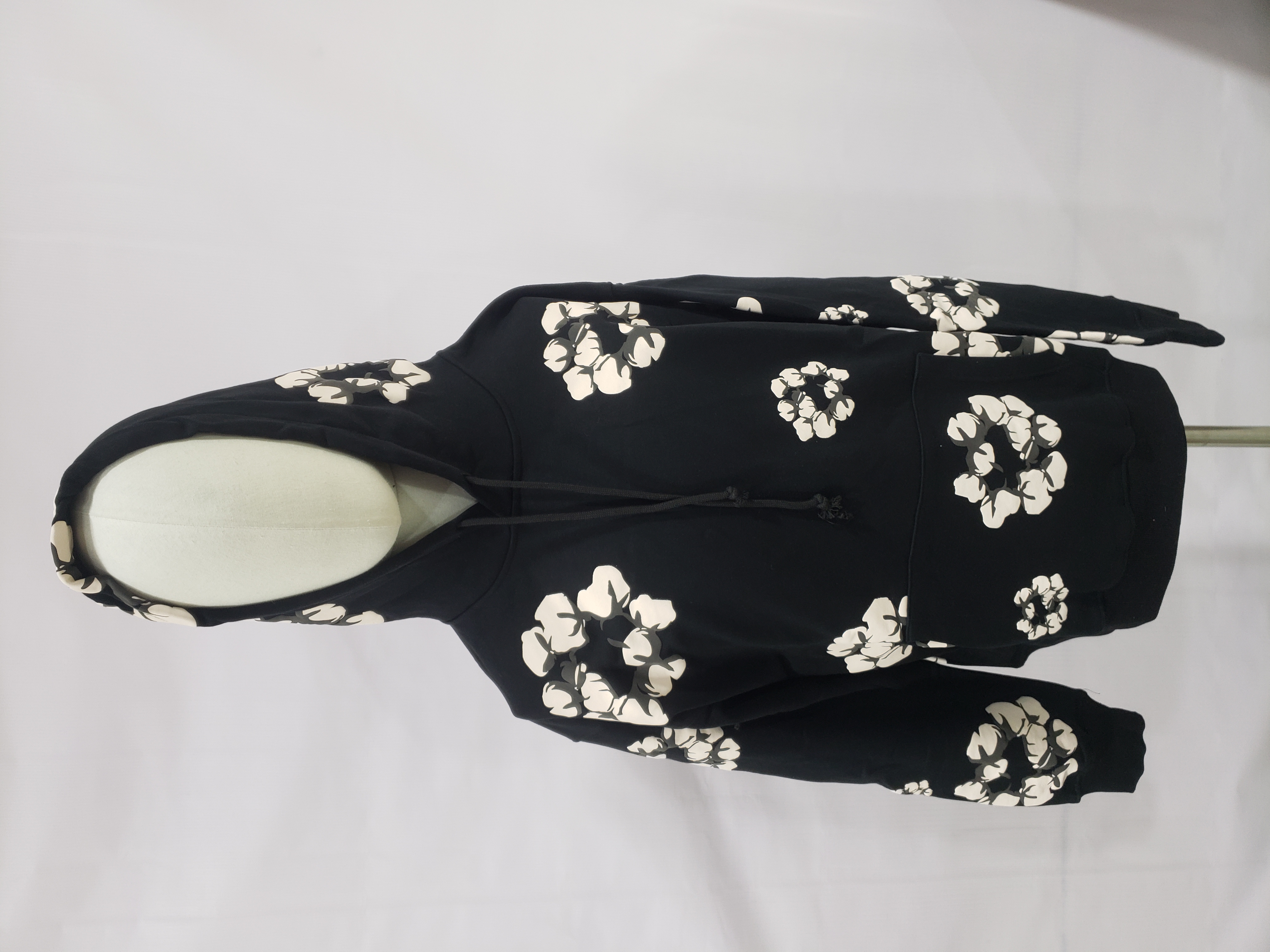 Denim Tears x CPFM Cactus Tears Wreath Hoodie Black YZ 241209