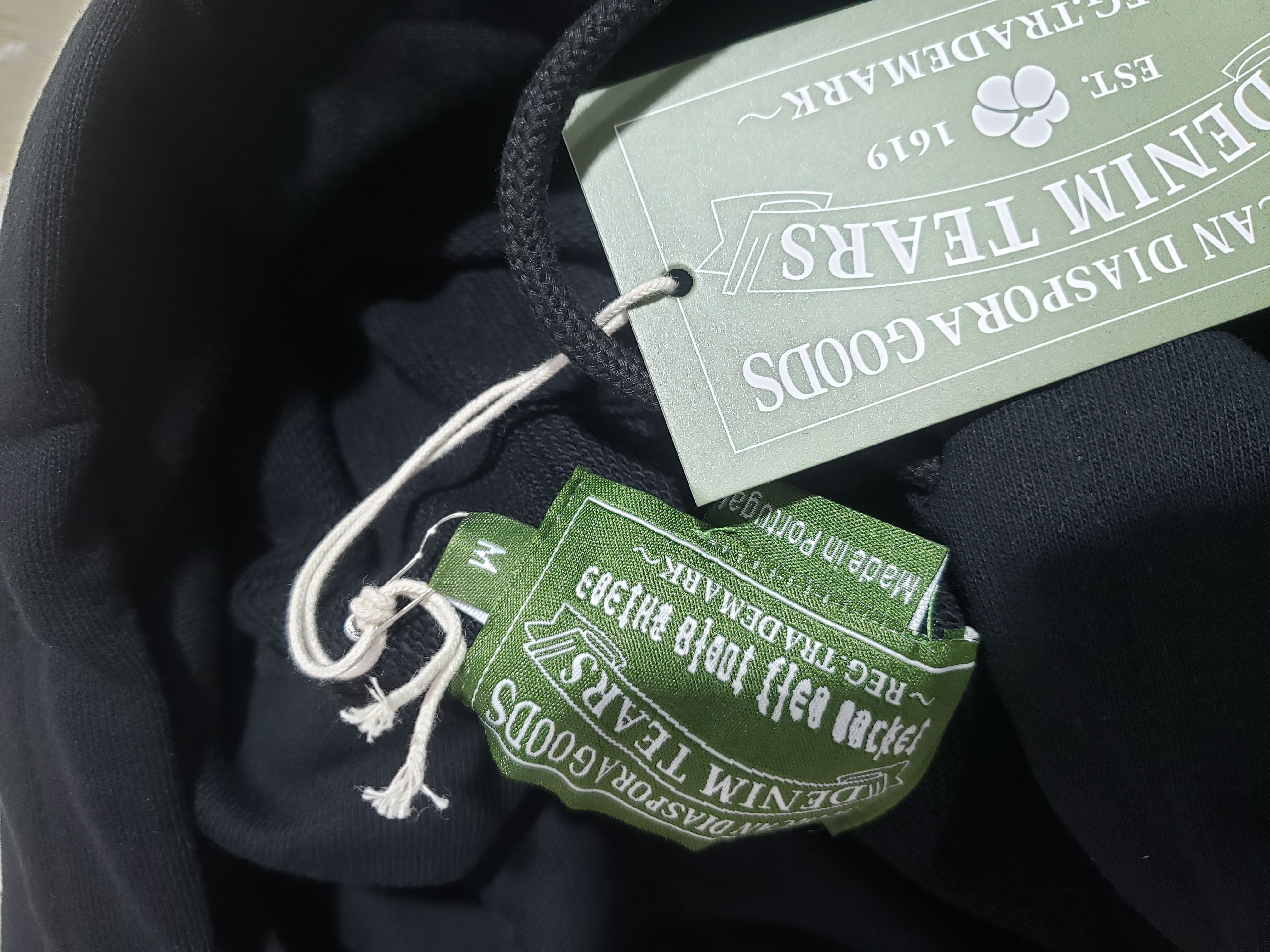 Denim Tears x CPFM Cactus Tears Wreath Hoodie Black YZ 241209