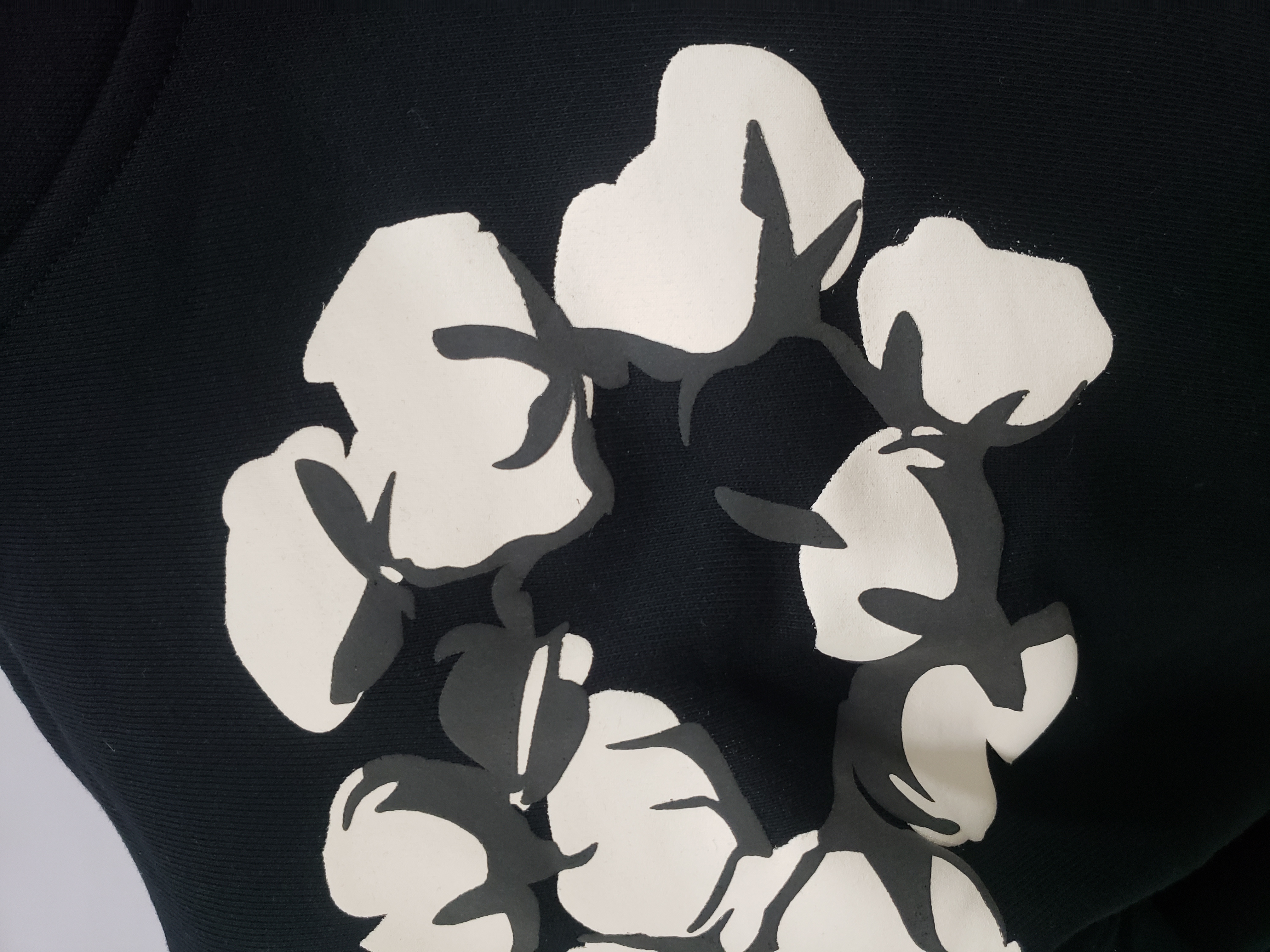 Denim Tears x CPFM Cactus Tears Wreath Hoodie Black YZ 241209