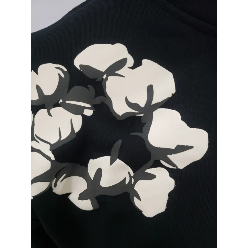 Denim Tears x CPFM Cactus Tears Wreath Hoodie Black YZ 241209