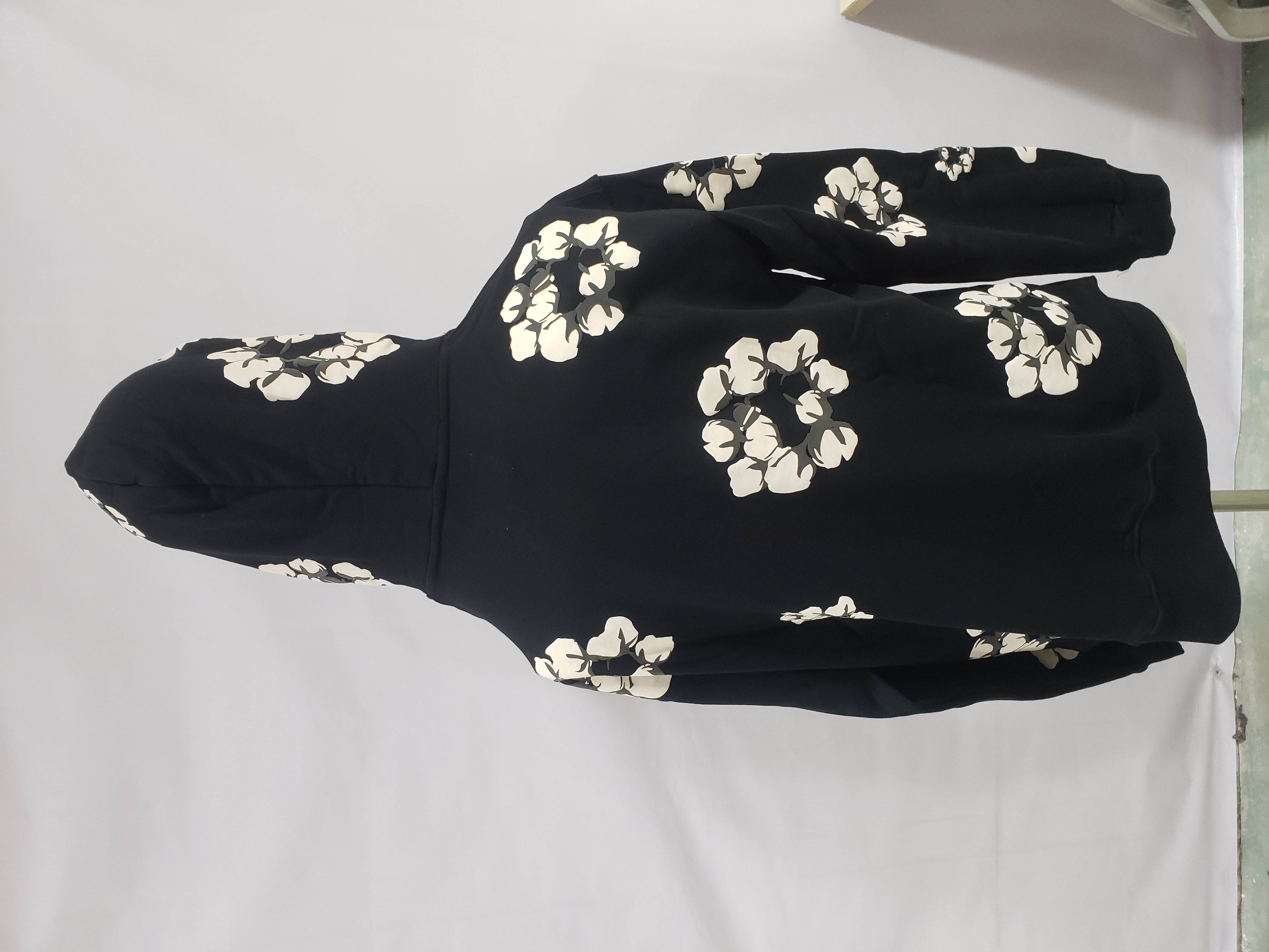 Denim Tears x CPFM Cactus Tears Wreath Hoodie Black YZ 241209