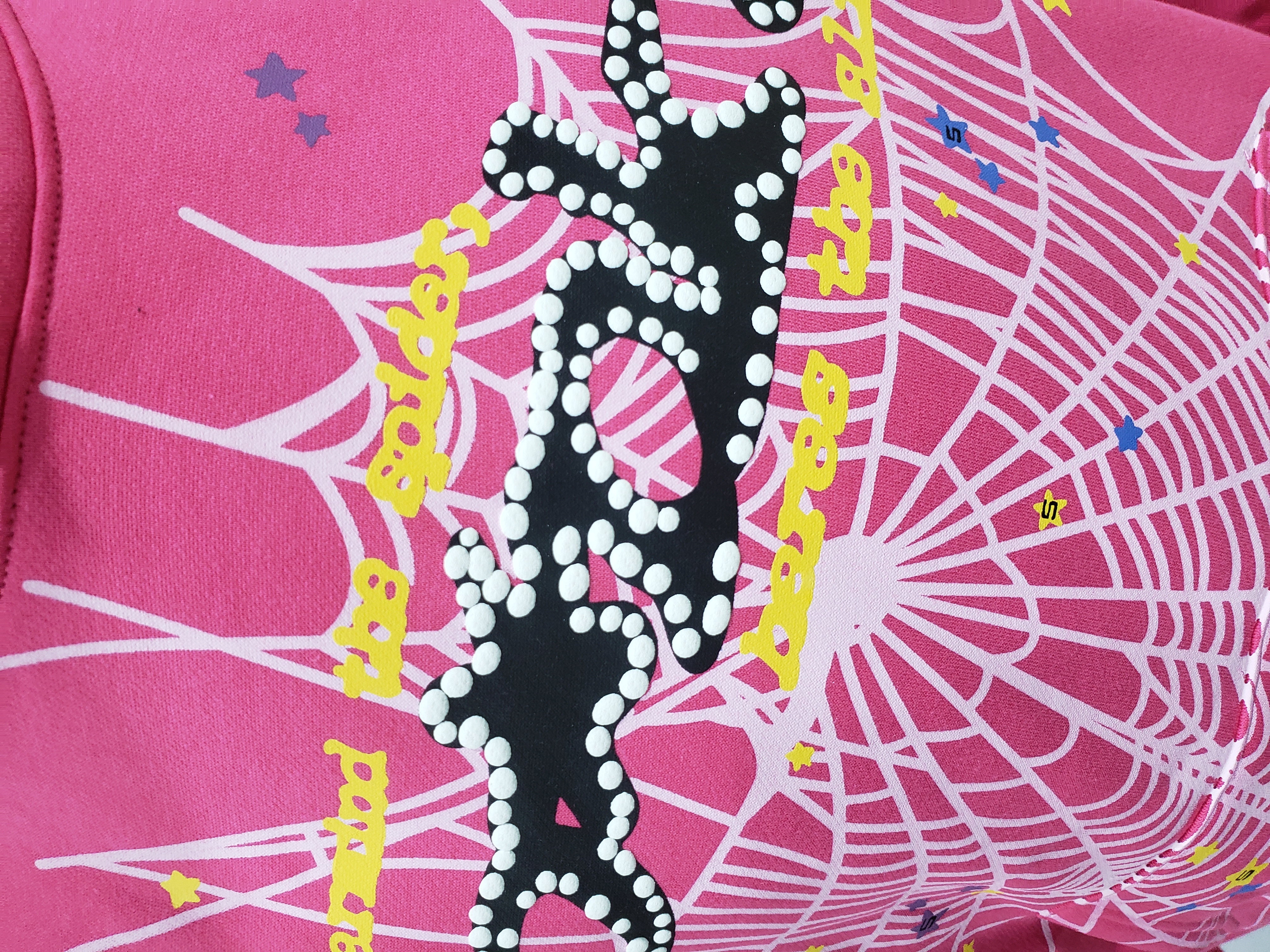 Sp5der P*NK Hoodie Pink YZ EG912