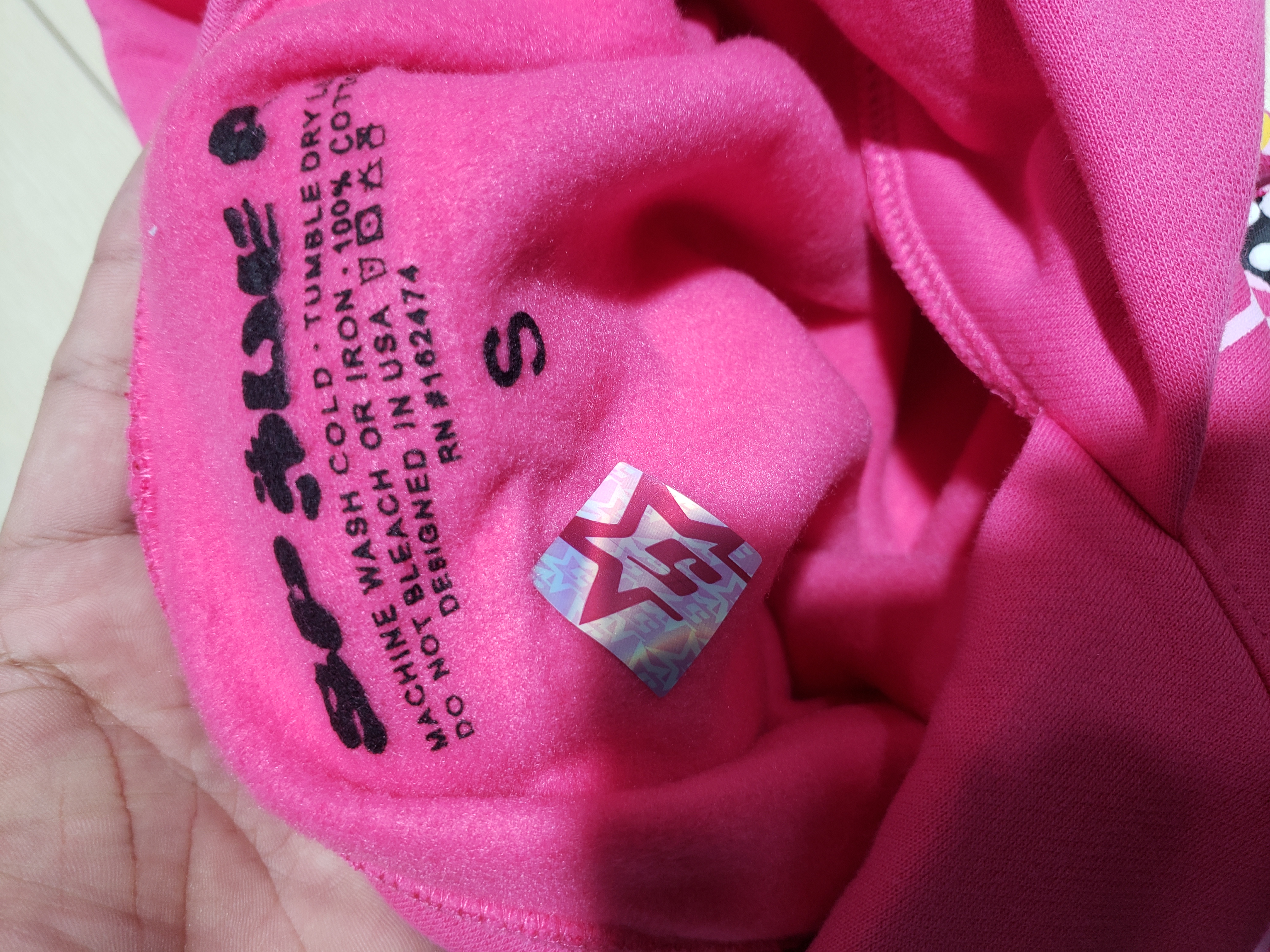 Sp5der P*NK Hoodie Pink YZ EG912