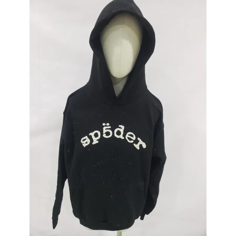 Sp5der VVS Hoodie Black YZ GE961