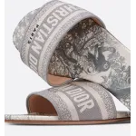 DIOR Classic Dway Slide Rose Grey