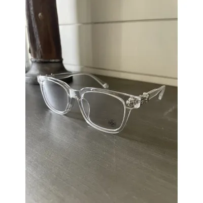 Chrome Hearts Glasses Clear Silver 01