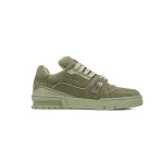 Louis Vuitton LV Trainer Sneaker Green 1AHTG3